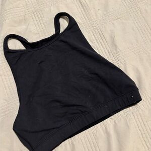 Aritzia Black Crop Top